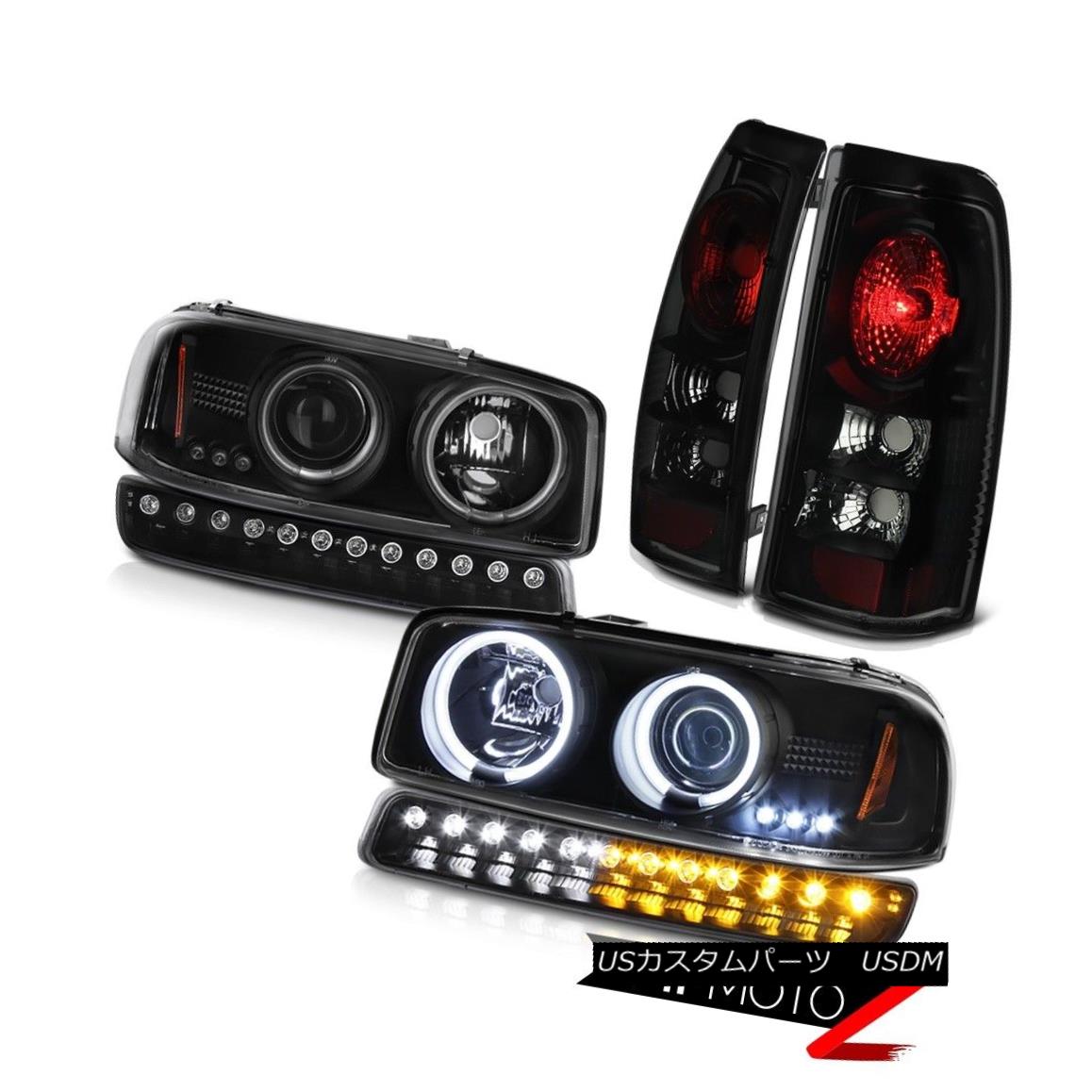 テールライト 99-02 Sierra 5.3L Rear brake lights nighthawk black parking lamp ccfl headlamps 99-02 Sierra 5.3Lリアブレーキライトナイトホークブラックパーキングランプccflヘッドライト 【並行輸入品】