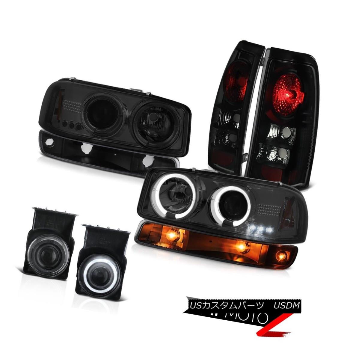 テールライト 2003-2006 Sierra 1500 Foglights taillamps nighthawk black signal lamp headlights 2003-2006シエラ1500フォグライトテールランプナイトホークブラックシグナルランプヘッドライト 【並行輸入品】
