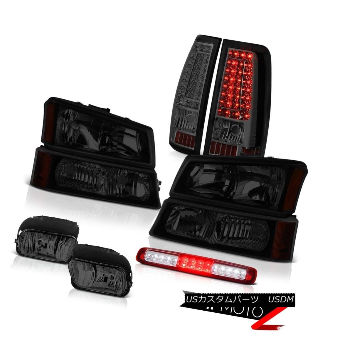 テールライト 03-06 Silverado 2500Hd Roof Cargo Light Smokey Fog Lamps Taillights Headlights 03-06シルバラード2500Hd屋根カーゴライトスモーキーフォグランプテールライトヘッドライト 【並行輸入品】 64,070円