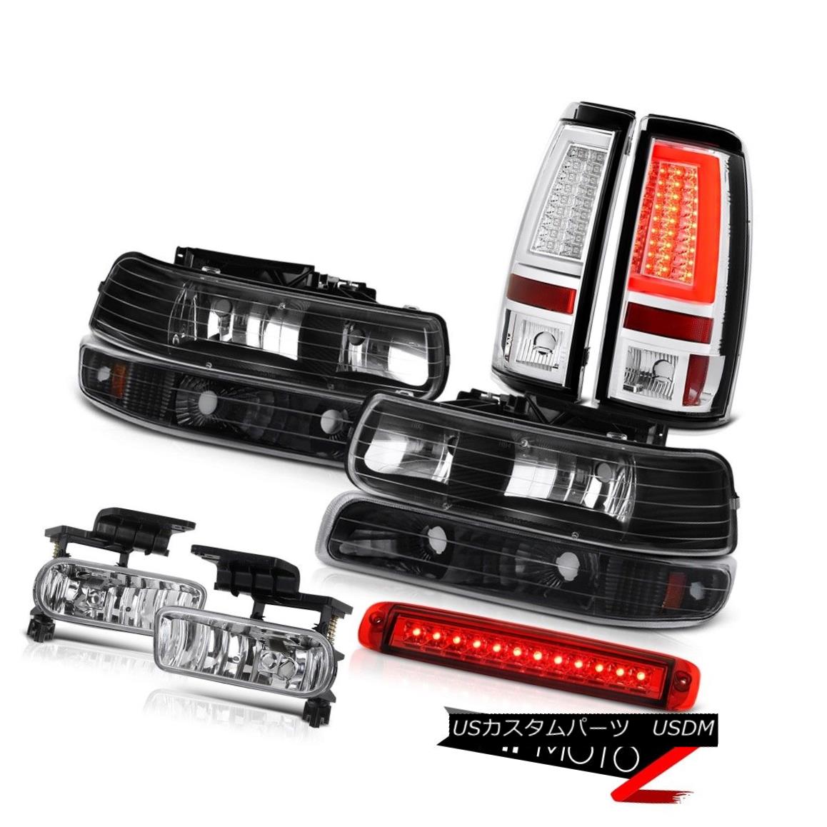 テールライト 1999-2002 Silverado 3500 Tail Lamps High Stop Lamp Fog Foglamps Signal Lamp LED 1999-2002 Silverado 3500テールランプハイストップランプフォグフォグランプシグナルランプLED 【並行輸入品】