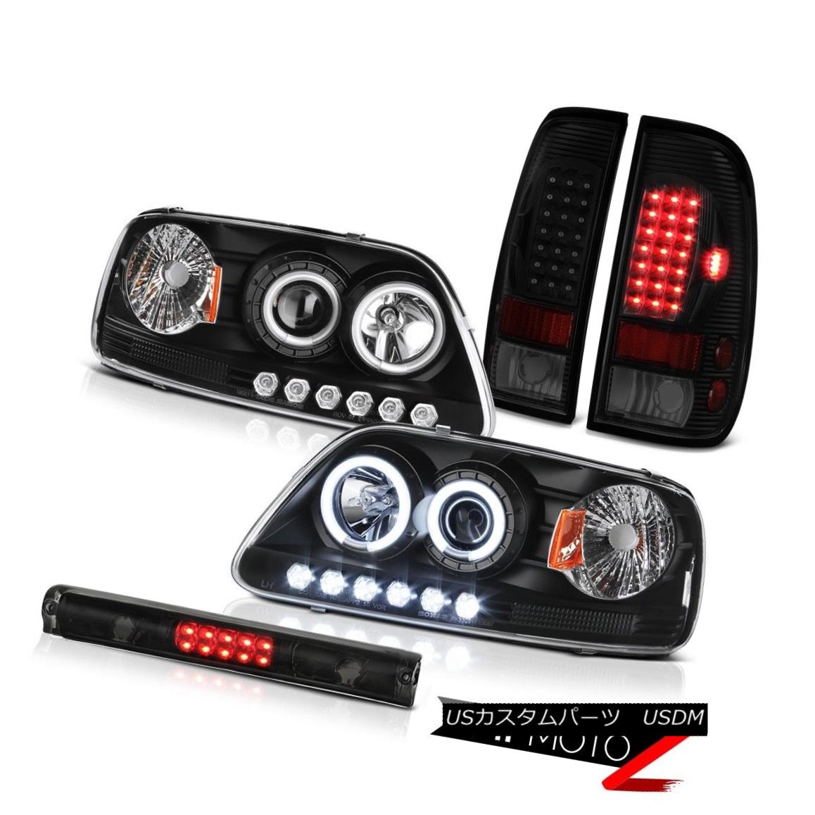 テールライト 1997-2003 F150 Lariat Third Brake Lamp Sinister Black Parking Lights Headlamps 1997-2003 F150 Lariat第3ブレーキランプ不快なブラックパーキングライトヘッドランプ 【並行輸入品】