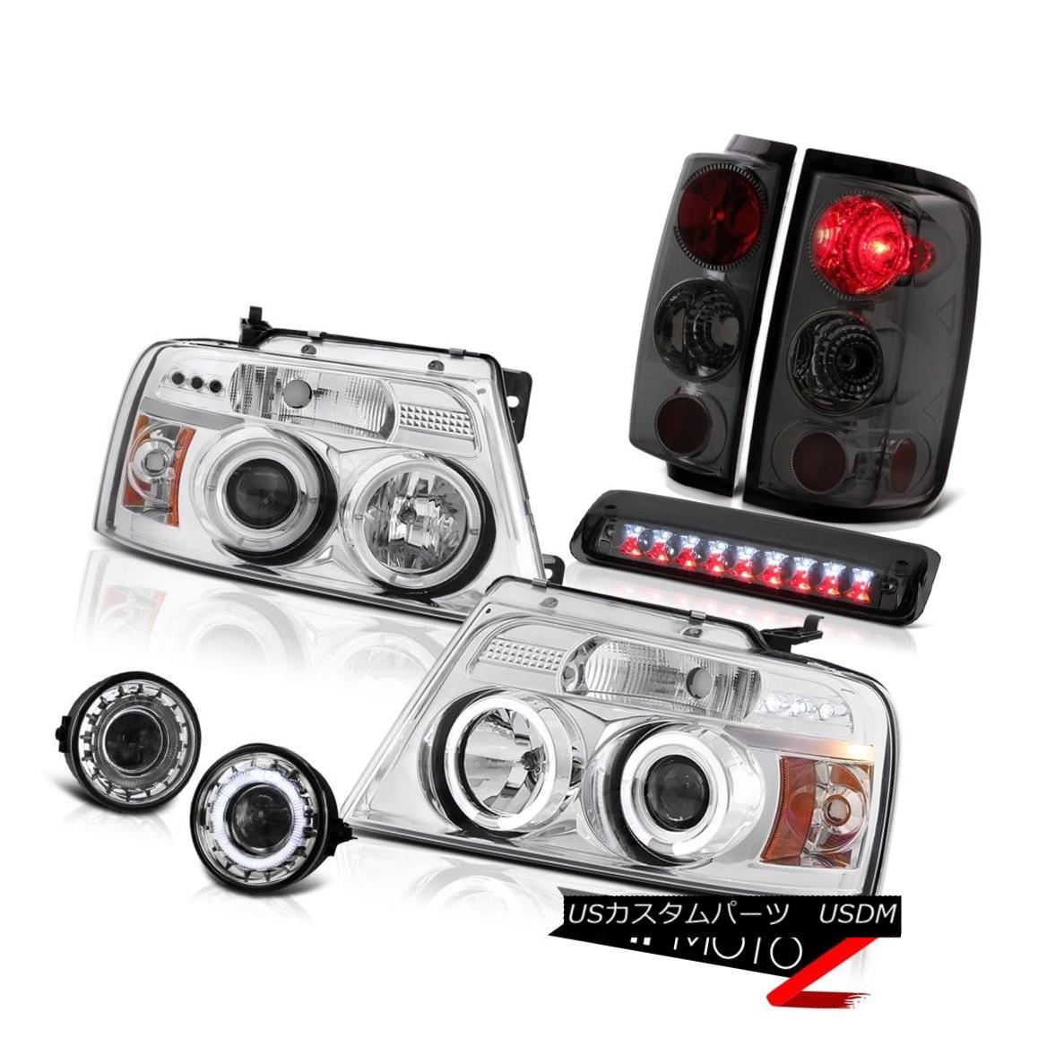 テールライト 06-08 Ford F150 STX Fog Lamps Roof Brake Light Headlights Tail Lights LED Euro 06-08 Ford F150 STXフォグランプルーフブレーキライトヘッドライトテールライトLEDユーロ 【並行輸入品】