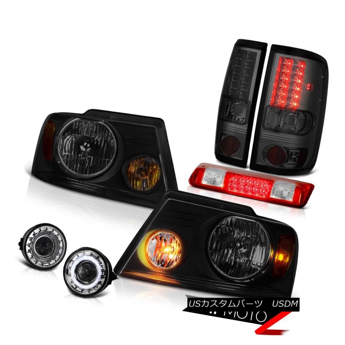 テールライト 06-08 Ford F150 STX Fog Lamps Red Roof Cargo Lamp Headlamps Parking Brake Lights 06-08 Ford F150 STXフォグランプレッドルーフカーゴランプヘッドライトパーキングブレーキライト 【並行輸入品】