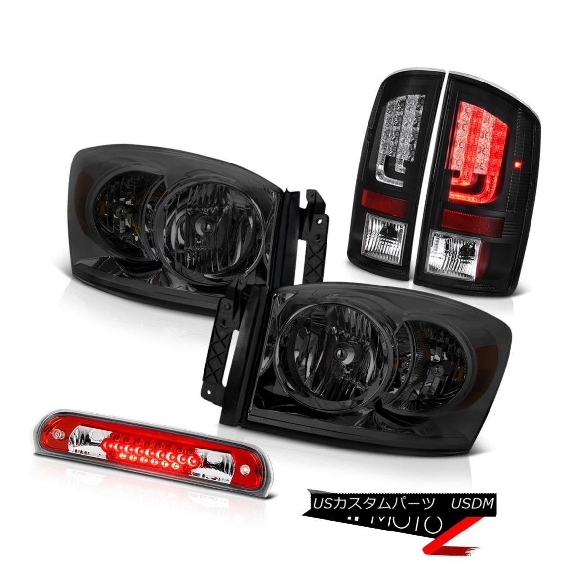 テールライト 07-08 Dodge Ram 2500 5.9L Rear Brake Lamps Headlamps Red Roof Lamp \