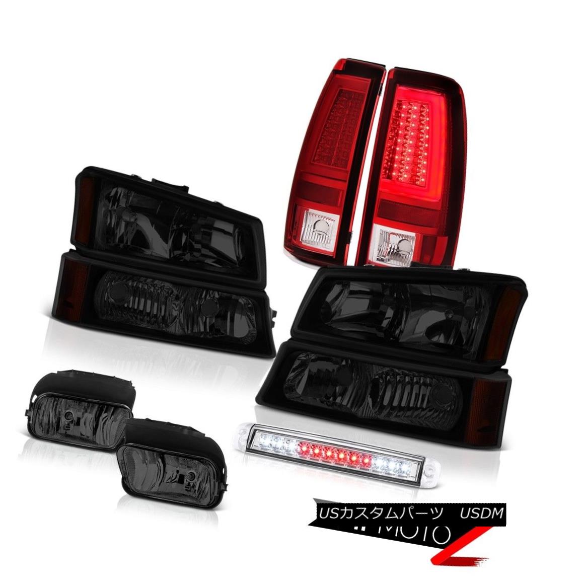 テールライト 03-06 Silverado Red Taillights Roof Cab Light Headlights Fog Lamps LED Assembly 03-06 Silverado赤い灯台ルーフキャブライトヘッドライトフォグランプLEDアセンブリ 【並行輸入品】