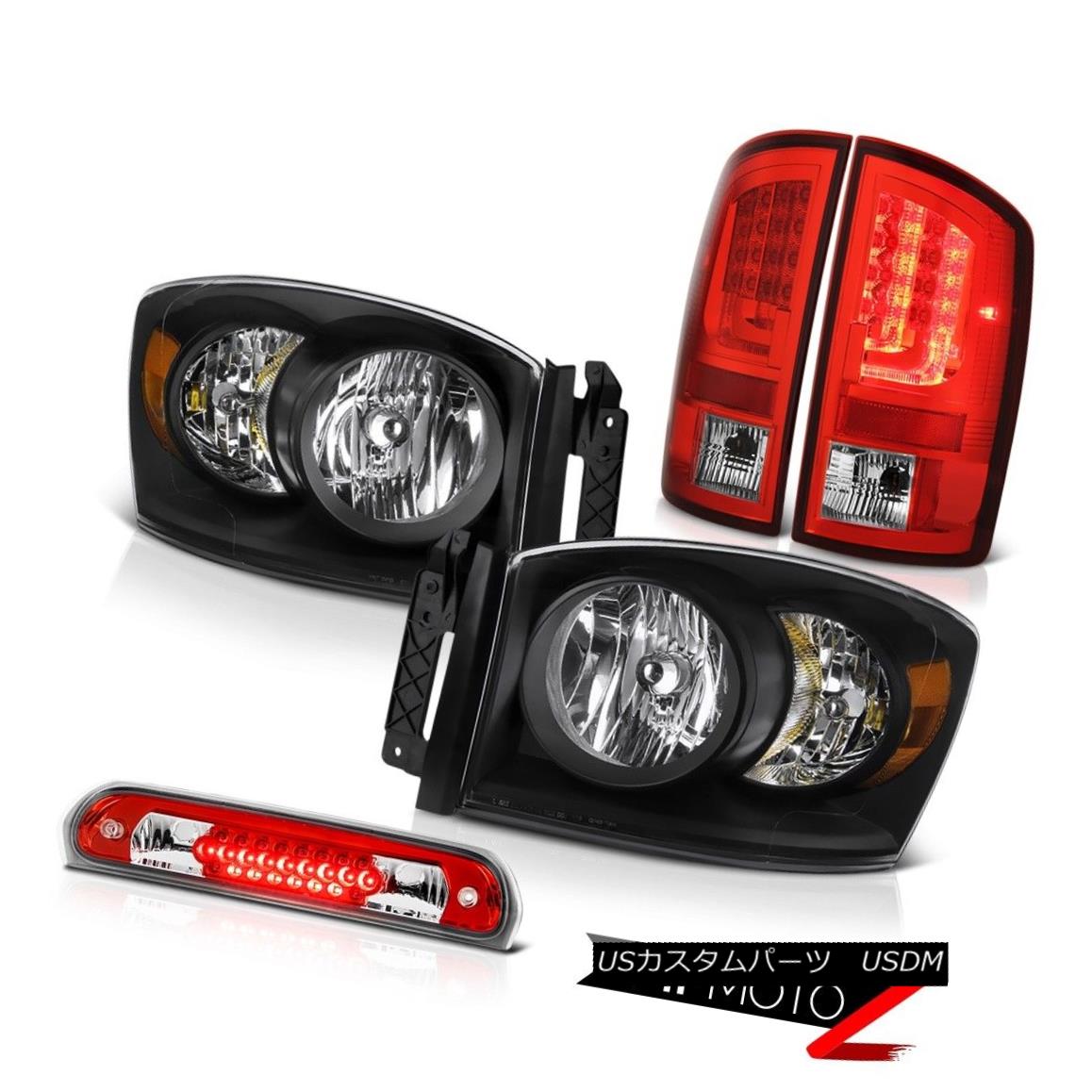 テールライト 2006 Ram WS Taillamps Headlamps Roof Brake Lamp OLED Neon Tube LED \