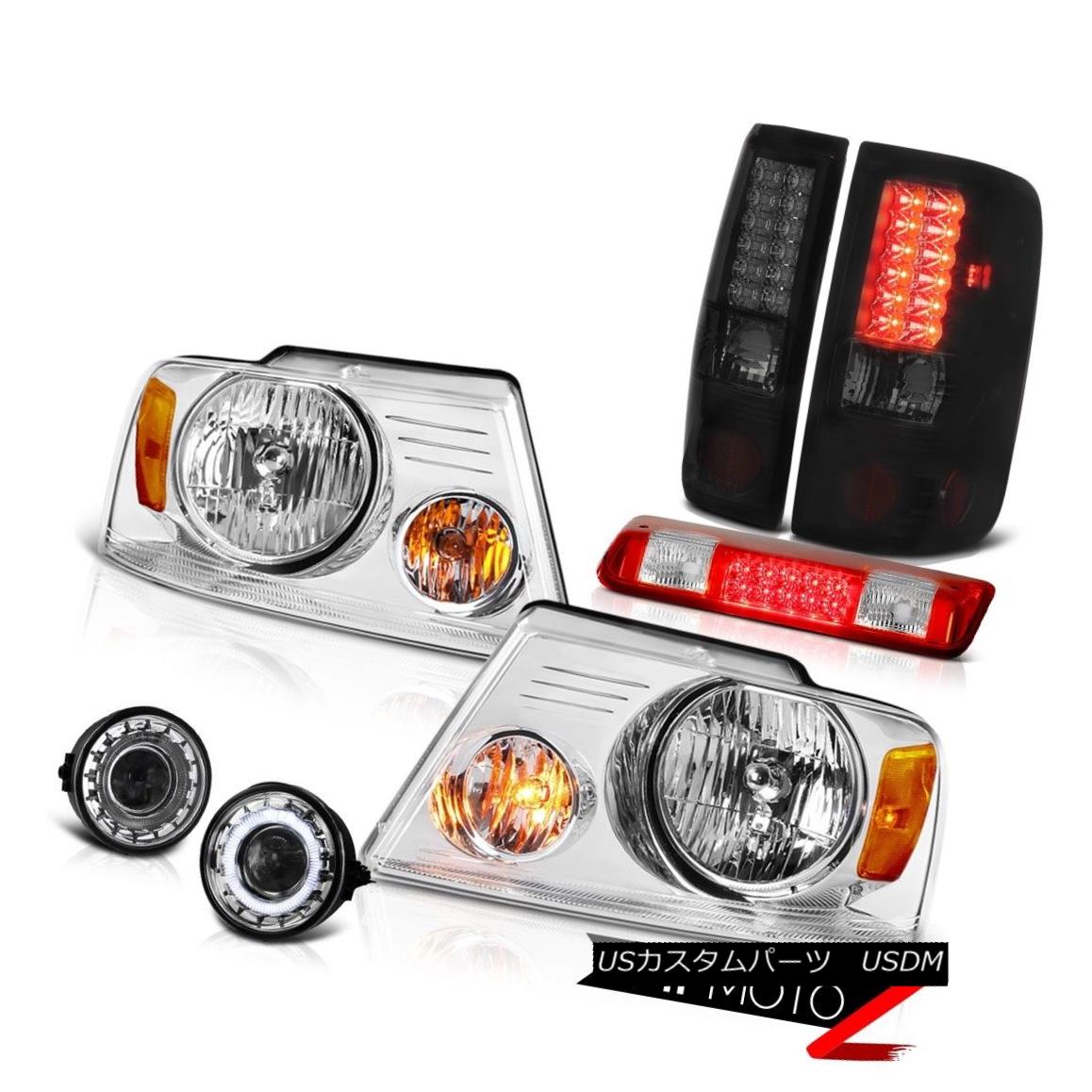 テールライト 2006-2008 Ford F150 King Ranch Foglamps Third Brake Lamp Headlights Tail Lamps 2006-2008フォードF150キングランチフォグライト第3ブレーキランプヘッドライトテールランプ 【並行輸入品】