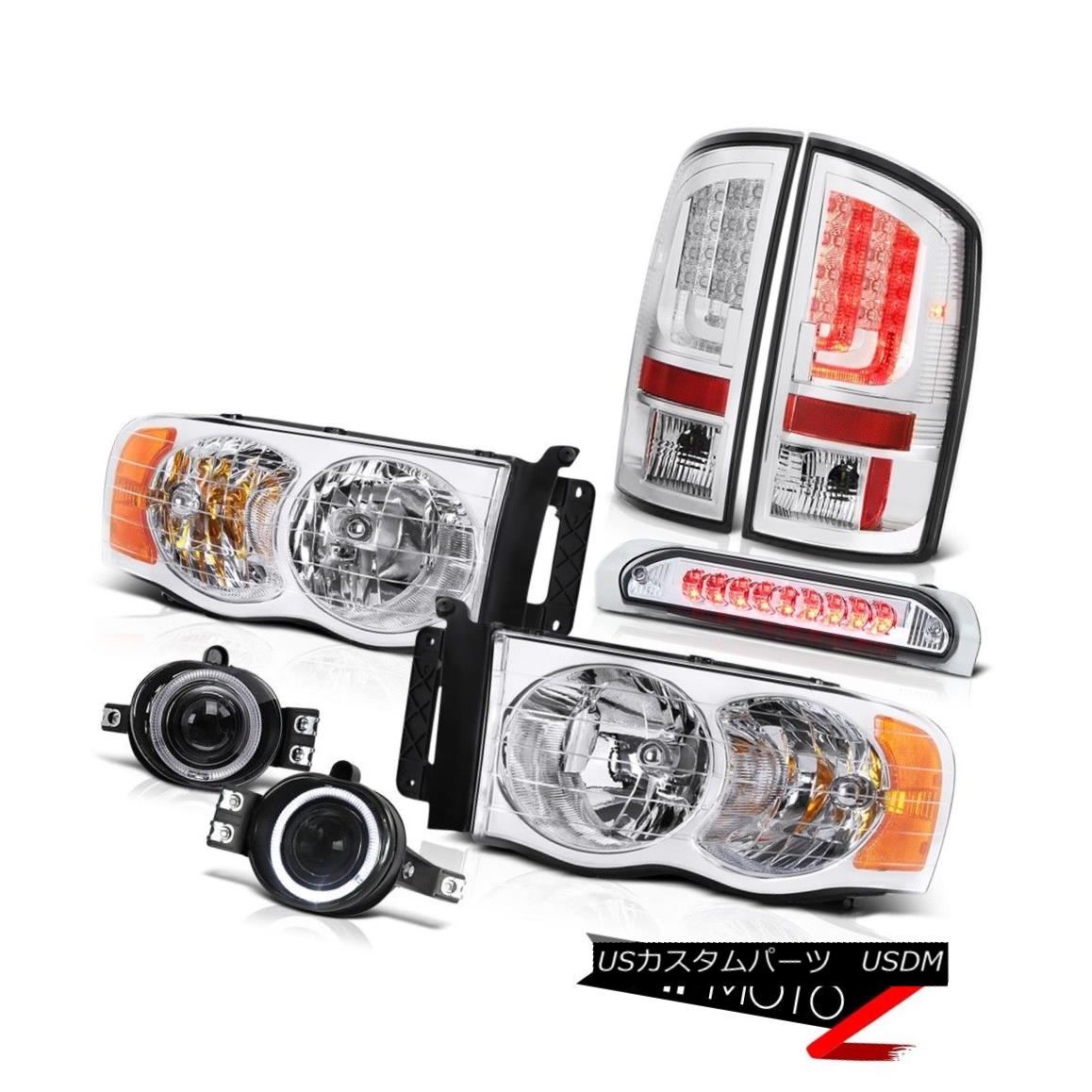 テールライト 2003-2005 Dodge Ram 2500 SLT Tail Brake Lights Headlamps Foglamps 3RD Lamp LED 2003-2005 Dodge Ram 2500 SLTテールブレーキライトヘッドランプフォグランプ3RDランプLED 【並行輸入品】
