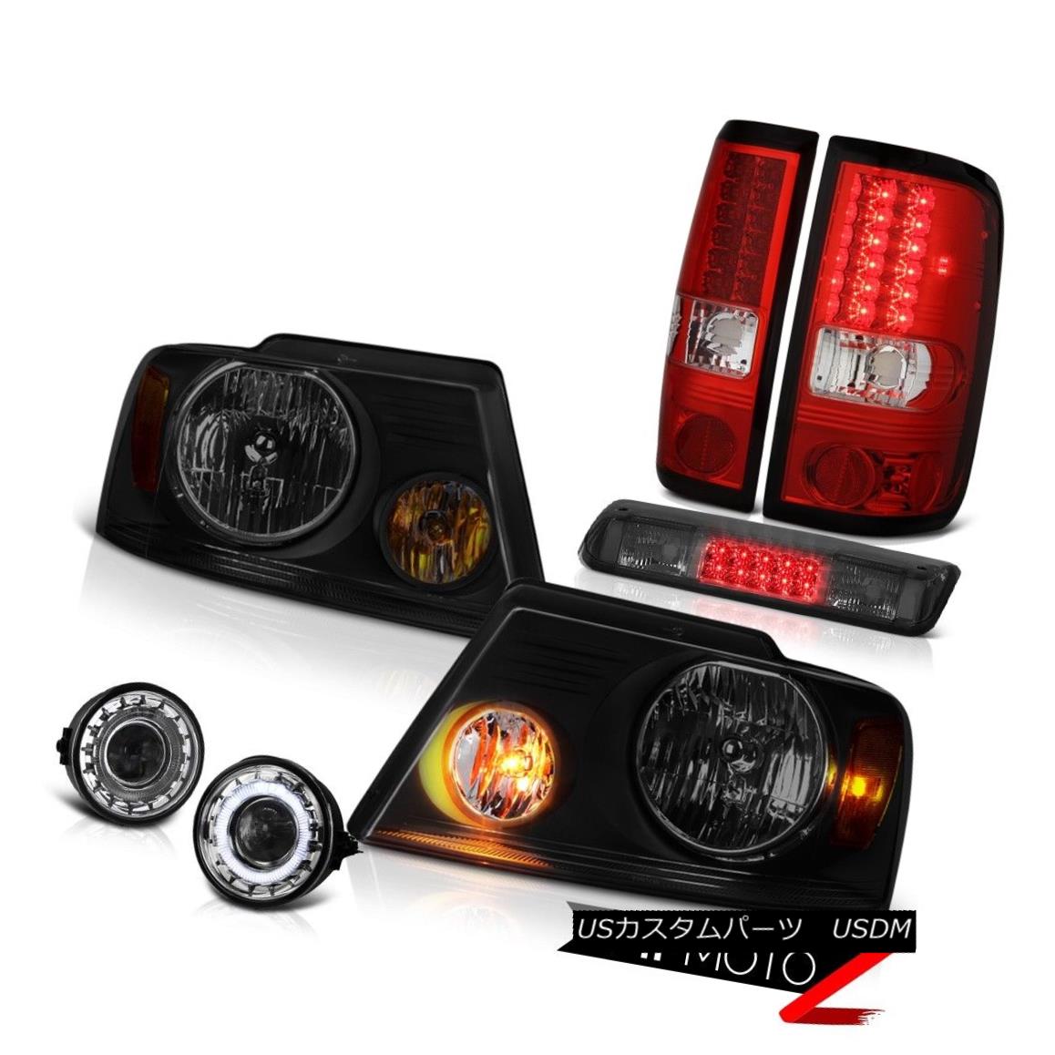 テールライト 06-08 Ford F150 FX4 Chrome Fog Lights Roof Brake Light Headlights Tail Assembly 06-08 Ford F150 FX4クロームフォグライトルーフブレーキライトヘッドライトテールアセンブリ 【並行輸入品】 63,162円