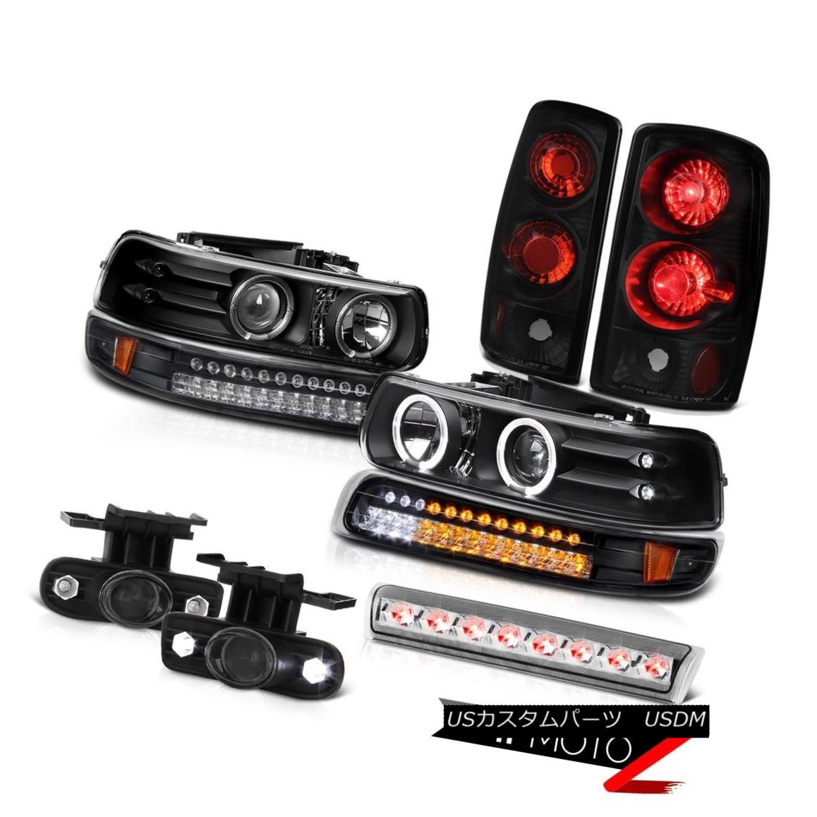 テールライト 2000-2006 Tahoe LT Euro chrome roof cab light fog lights tail parking Headlights 2000-2006 Tahoe LTユーロクロームルーフキャブライトフォグライトテールパーキングヘッドライト 【並行輸入品】
