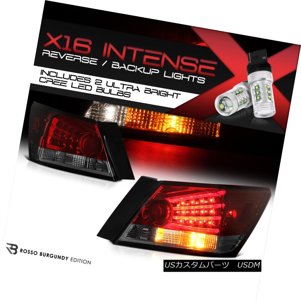 テールライト !HIGH-POWER SMD BACKUP! Honda 2008-2012 Accord Sedan CP LED Tail Light Assembly ！ハイパワーSMDバックアップ！ ホンダ2008-2012アコードセダンCP LEDテールライトアセンブリ 【並行輸入品】