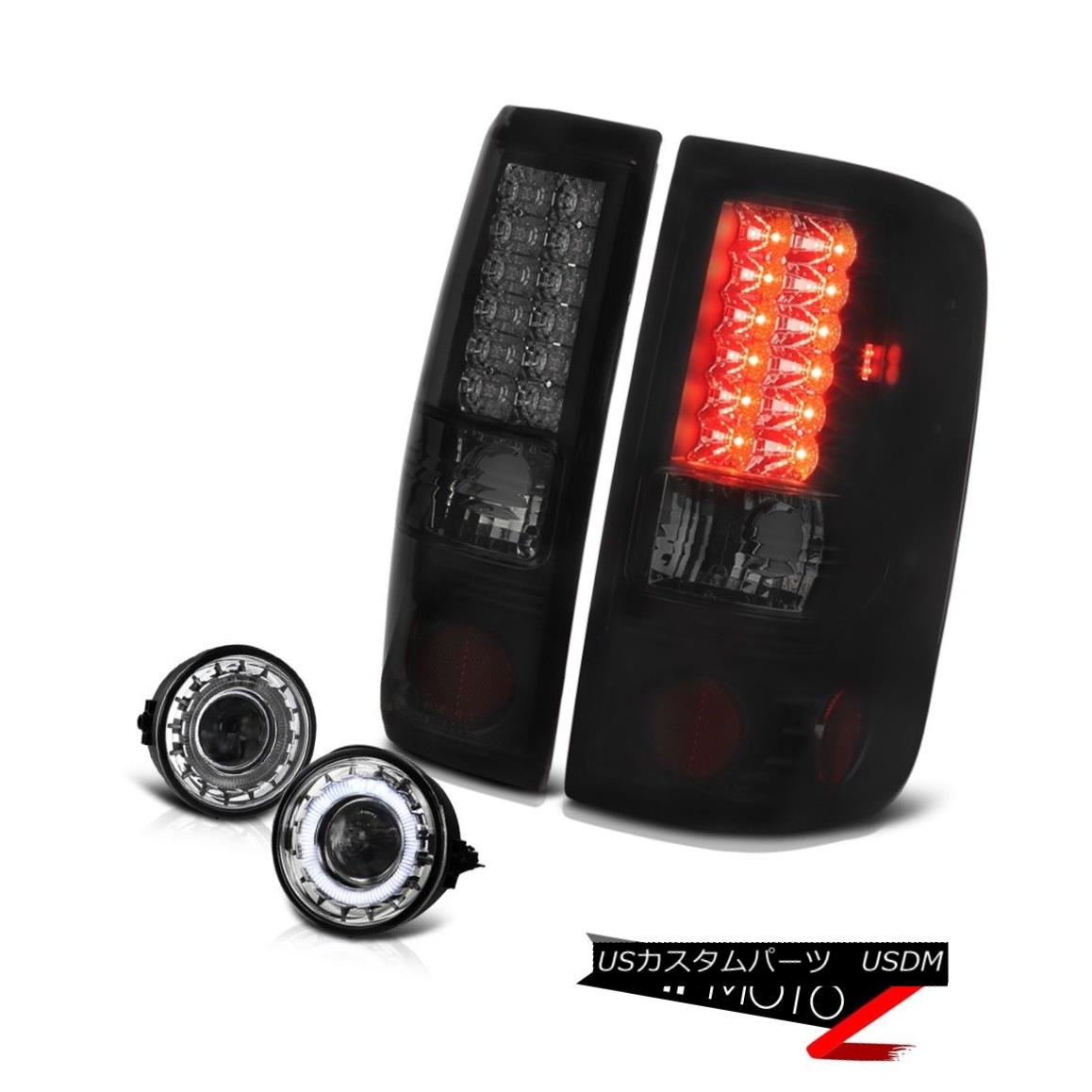 テールライト 06-08 F150 Black SMOKED LED Tail Brake Lamp\