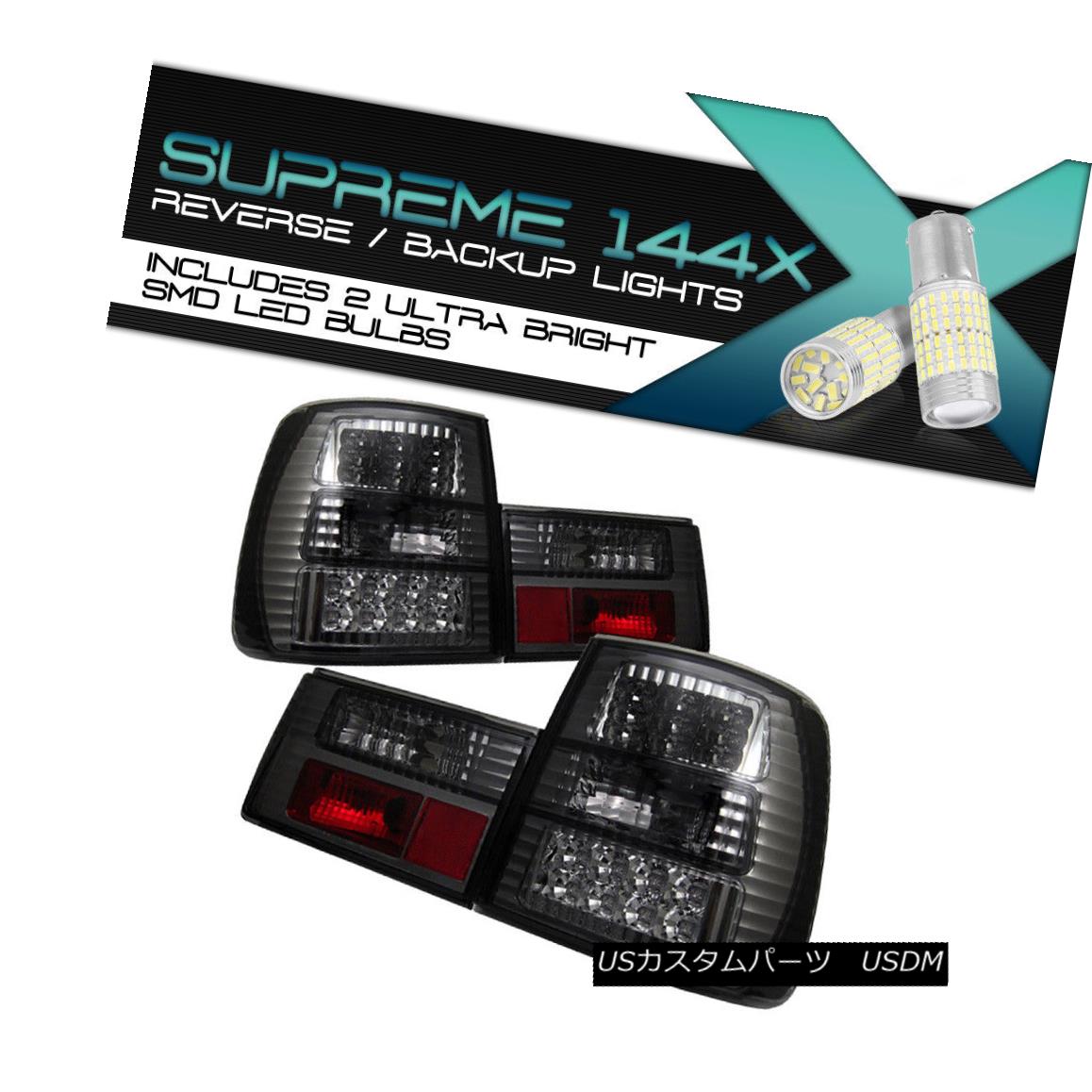 テールライト !FULL SMD REVERSE! 1989-1995 BMW E34 5-Series L+R LED Tail Brake Lights Signal ！FULL SMD REVERSE！ 1989-1995 BMW E34 5シリーズL + R LEDテールブレーキライト信号 【並行輸入品】