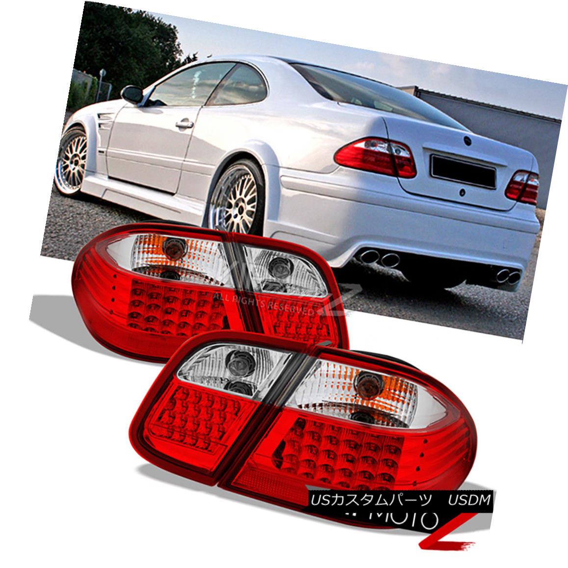 テールライト 1998-2002 Mercedes Benz W208 C208 CLK320 CLK430 CLK55 AMG LED Brake Tail Lights 1998-2002 Mercedes Benz W208 C208 CLK320 CLK430 CLK55 AMG LEDブレーキテールライト 【並行輸入品】