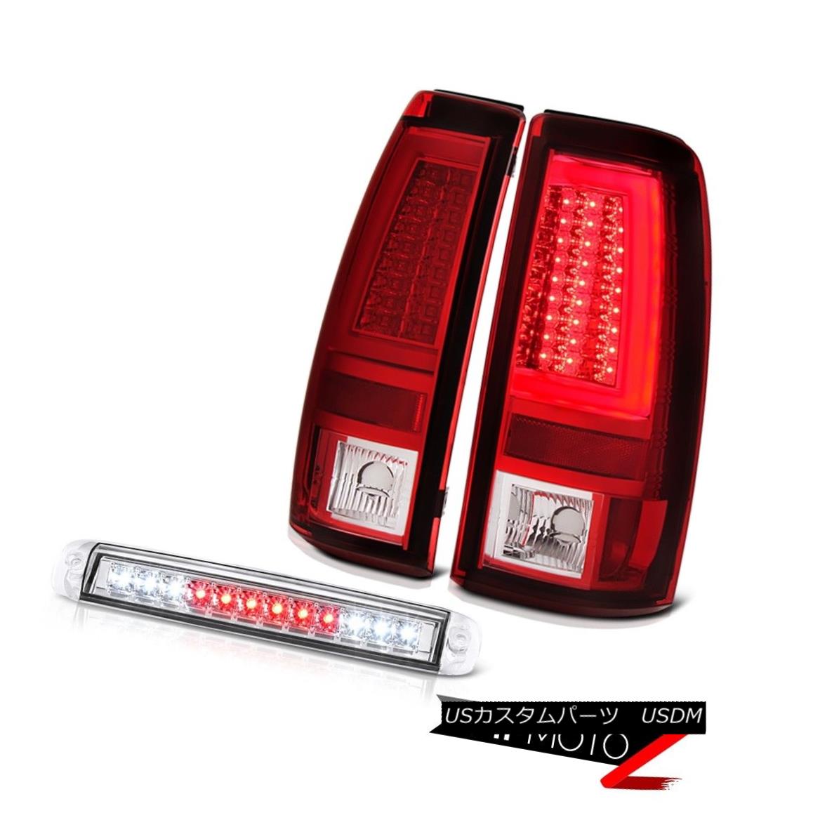 テールライト 03 04 05 06 Silverado Parking Brake Lights Roof Cab Light Tron Style \