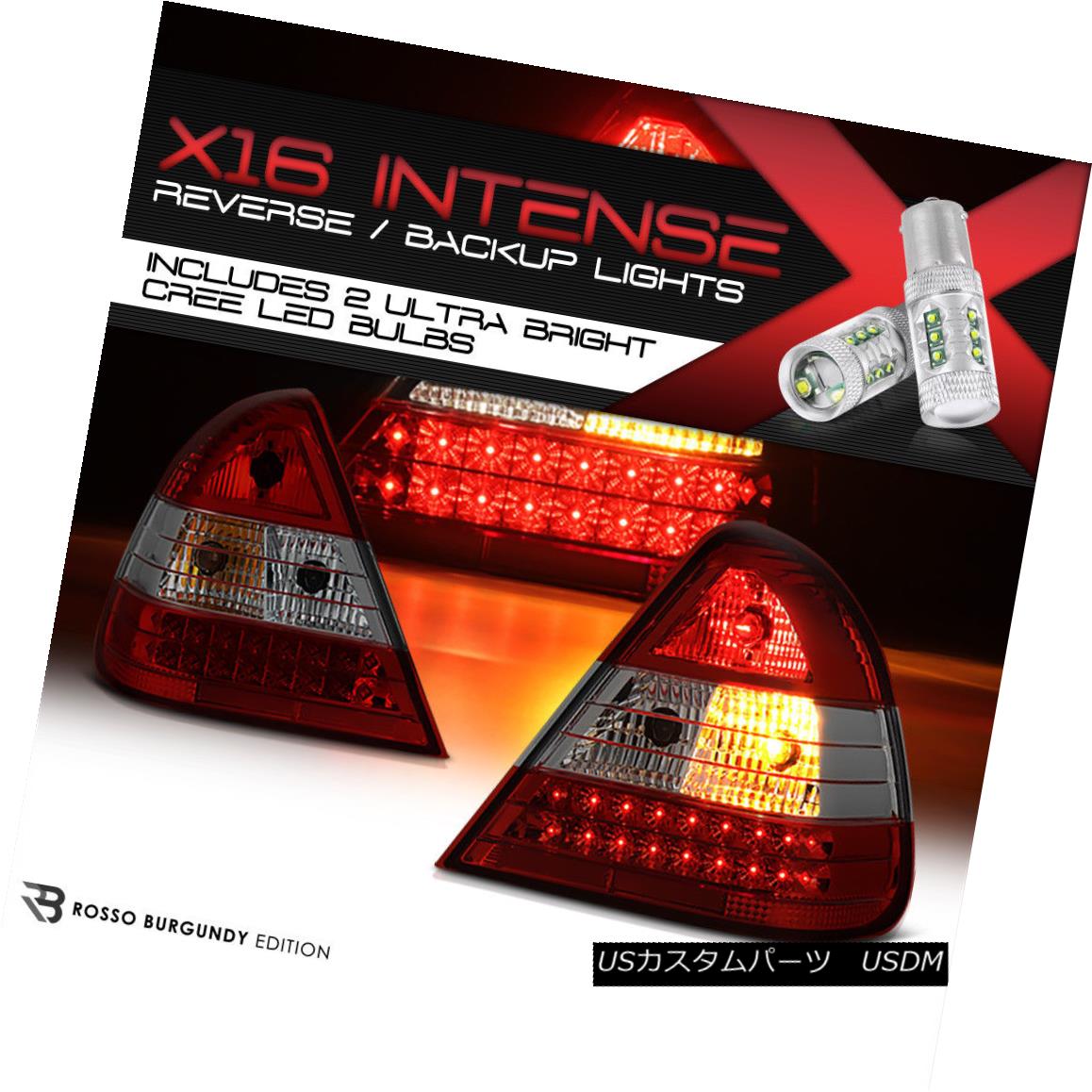 テールライト !High-Power CREE Backup! LED Tail Light 1994-2000 M-Benz C230 C-Class AMG Sedan ！ハイパワークリーバックアップ！ LEDテールライト1994-2000 M-Benz C230 CクラスAMGセダン 【並行輸入品】