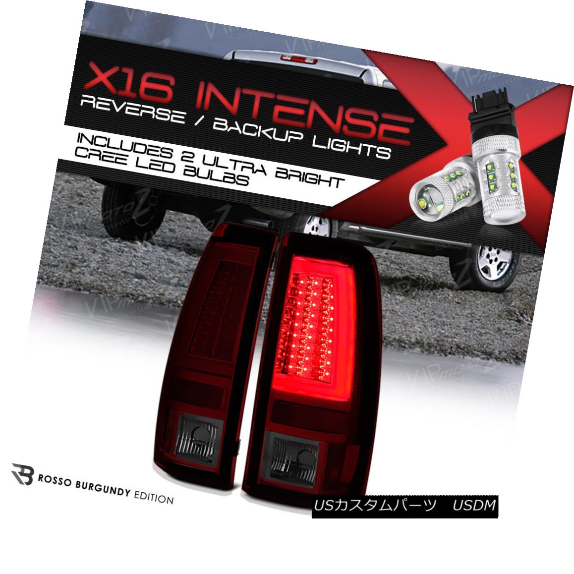 テールライト {High-Power SMD Reverse} FiBer Optic LED Tail Light 2003-2006 Silverado PAIR L+R {ハイパワーSMDリバース} FiBer Optic LEDテールライト2003-2006 Silverado PAIR L + R 【並行輸入品】