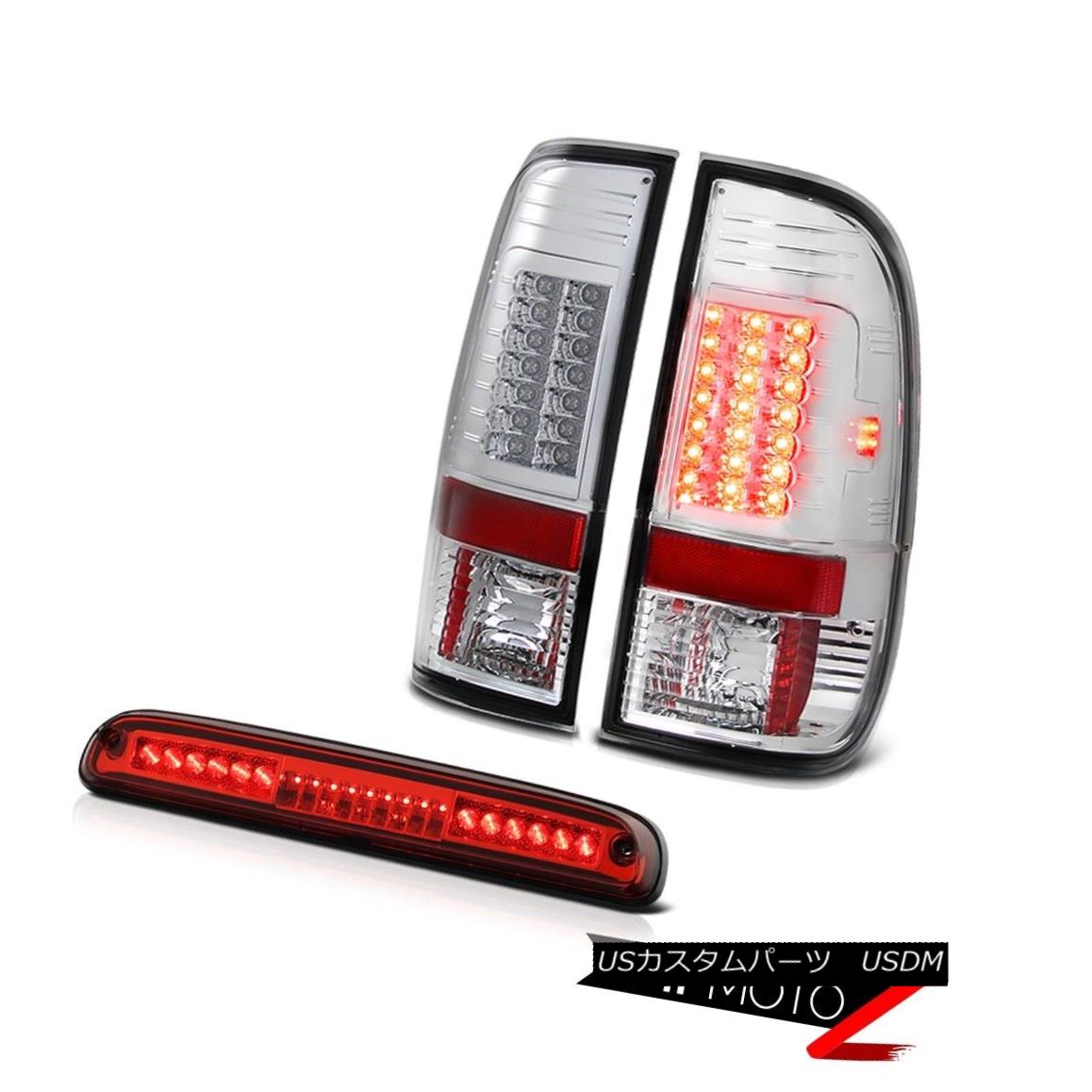 テールライト 2008 2009 2010 Ford F250 Superduty Chrome LED Bulb Tail Lights Roof Brake Cargo 2008年2009年2010年Ford F250 Superduty Chrome LEDバルブテールライトルーフブレーキカーゴ 【並行輸入品】