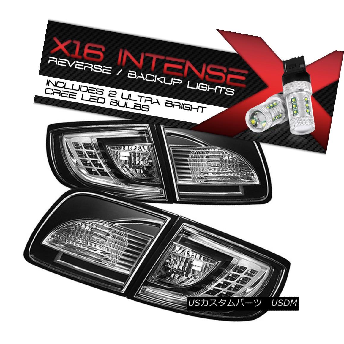 テールライト [Cree LED Reverse] Left+Right LED Tail Signal Lamp 04-09 MaZda 3 Sedan i/SP23/GT [Cree LED Reverse]左+右LEDテールシグナルランプ04-09 MaZda 3 Sedan i / SP23 / GT 【並行輸入品】