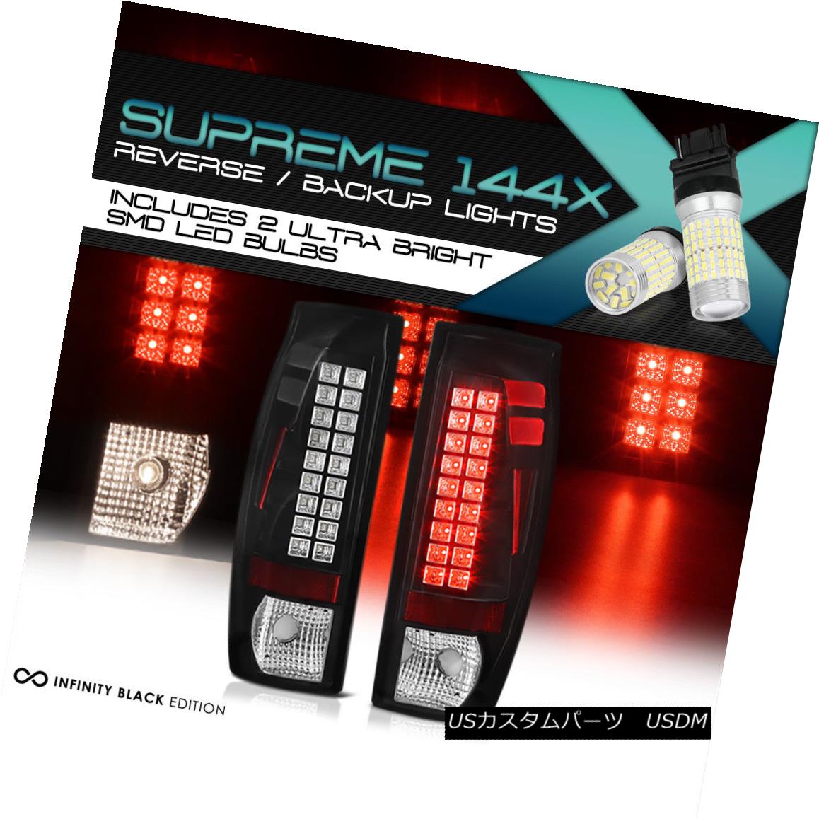 テールライト !360 DEGREE SMD REVERSE! 2002-2006 Chevrolet Avalanche LED Neon Tube Tail Lights 360°SMD逆転！ 2002-2006シボレーアバランチェLEDネオンチューブテールライト 【並行輸入品】