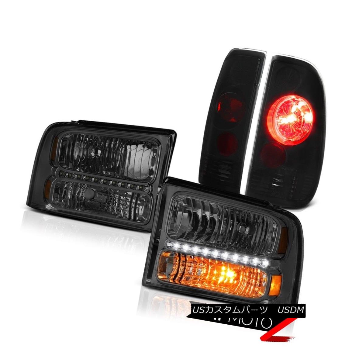 テールライト Left Right Smk Headlights Altezza Darkest Tail Lights 2005 2006 2007 F250 Lariat Left Right SmkヘッドライトAltezza Darkestテールライト2005 2006 2007 F250 Lariat 【並行輸入品】