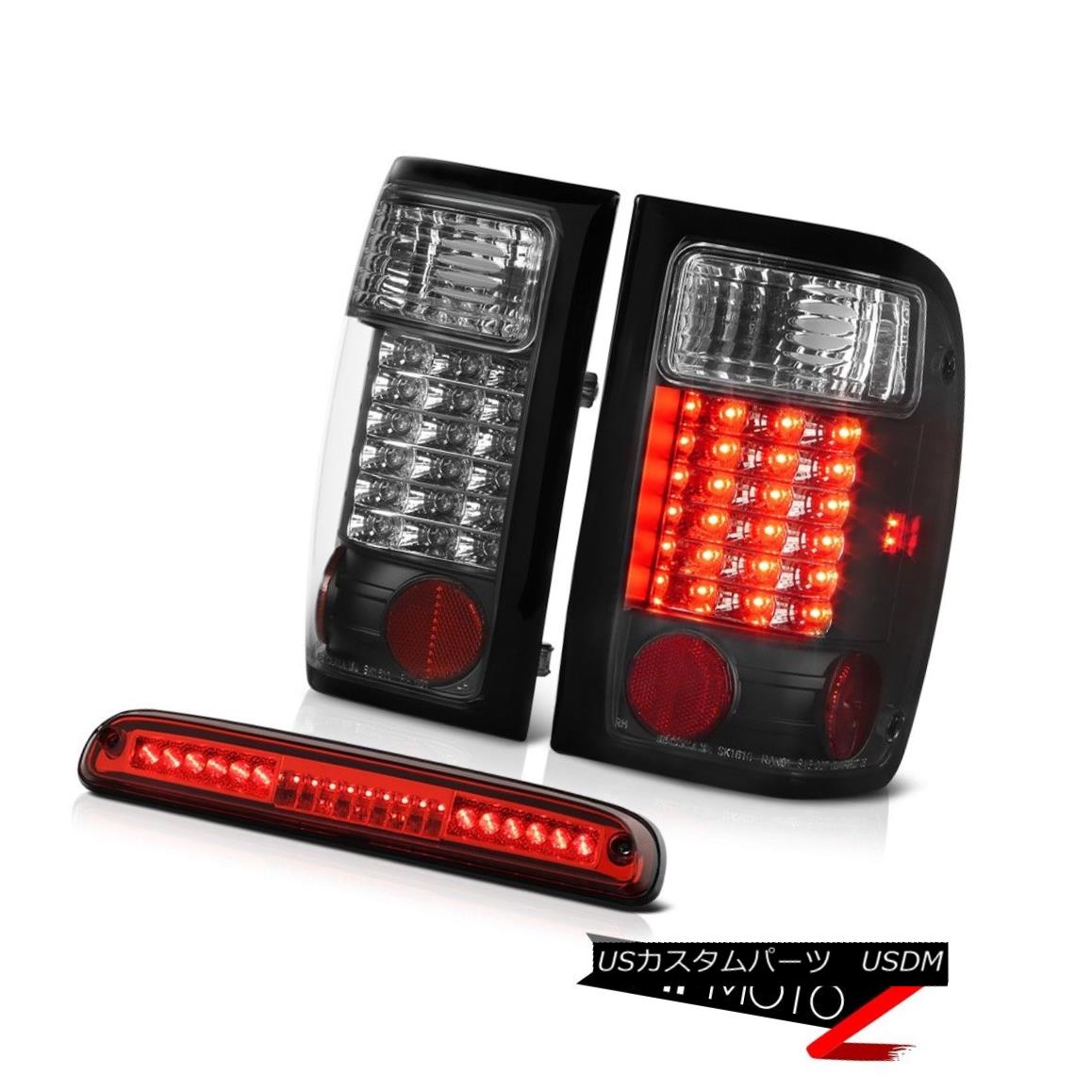 テールライト Black L.E.D Tail Lamps Altezza Roof Stop Red 2001-2011 Ford Ranger Sport XL XLT ブラックL.E.DテールランプAltezzaルーフストップレッド2001-2011 Ford Ranger Sport XL XLT 【並行輸入品】