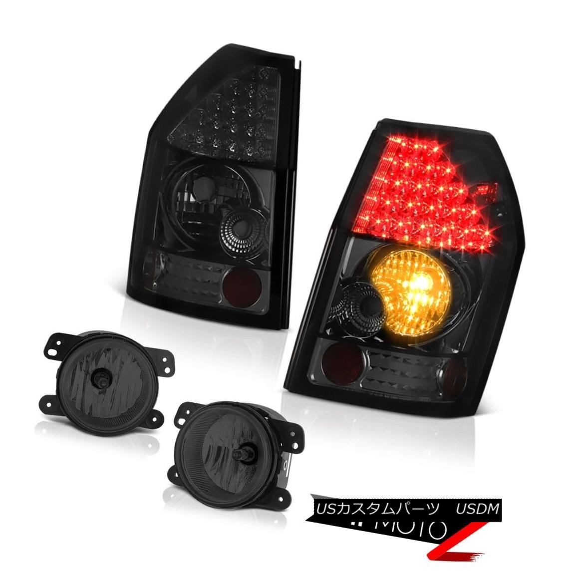 テールライト 05 06 07 Dodge Magnum Se Phantom Smoke Foglights Tail Lamps LED \