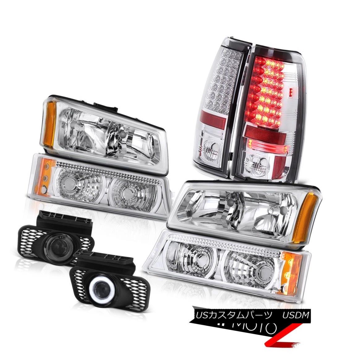 テールライト 2005 2006 Silverado Signal Bumper Lamp Brake Tail Light Smoke Projector Foglight 2005年Silverado信号バンパーランプブレーキテールライト煙プロジェクターFoglight 【並行輸入品】