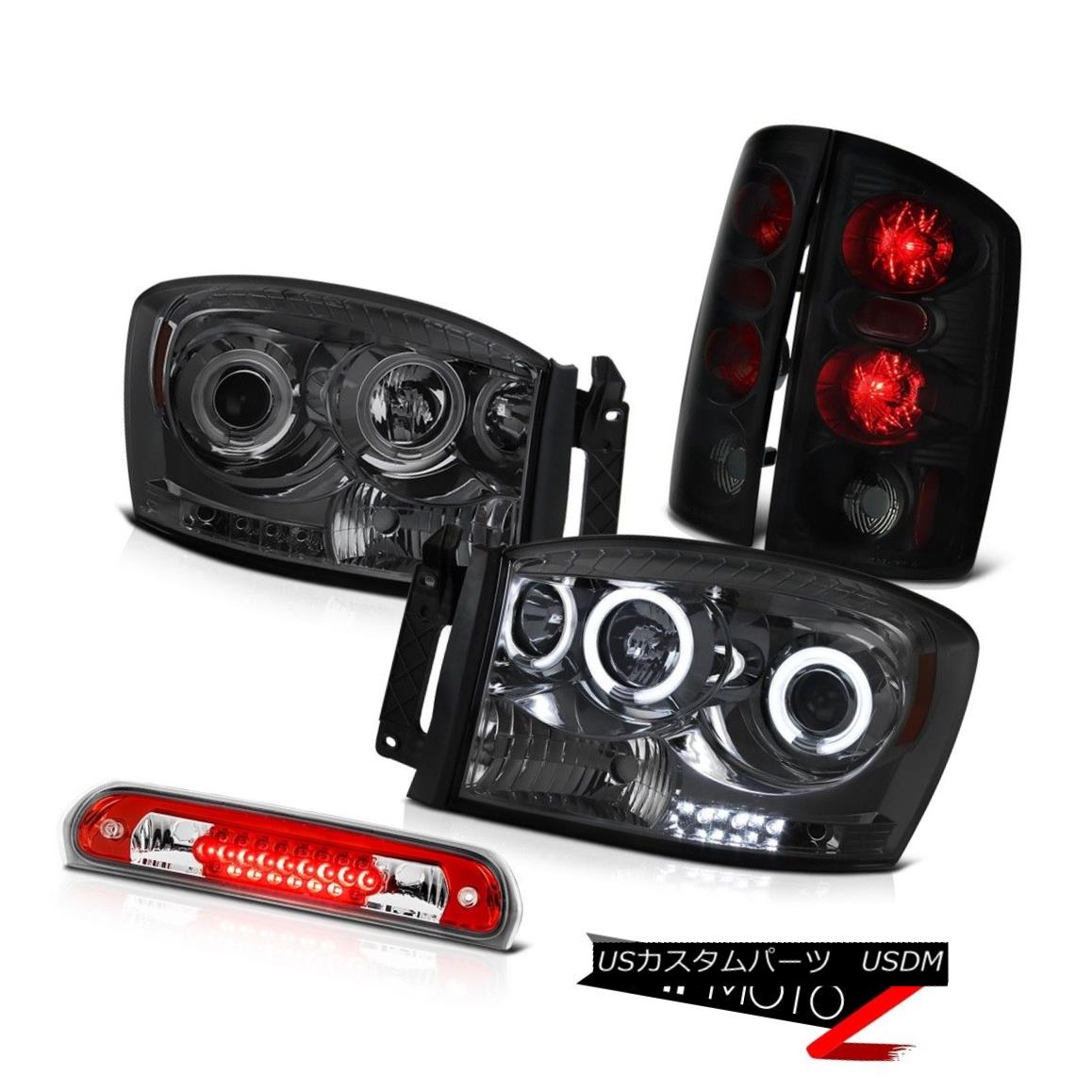 テールライト 2006 Dodge Ram V8 Quality Headlight Altezza Darkest Tail Lights Roof Brake Cargo 2006 Dodge Ram V8クオリティヘッドライトAltezza Darkestテールライトルーフブレーキカーゴ 【並行輸入品】