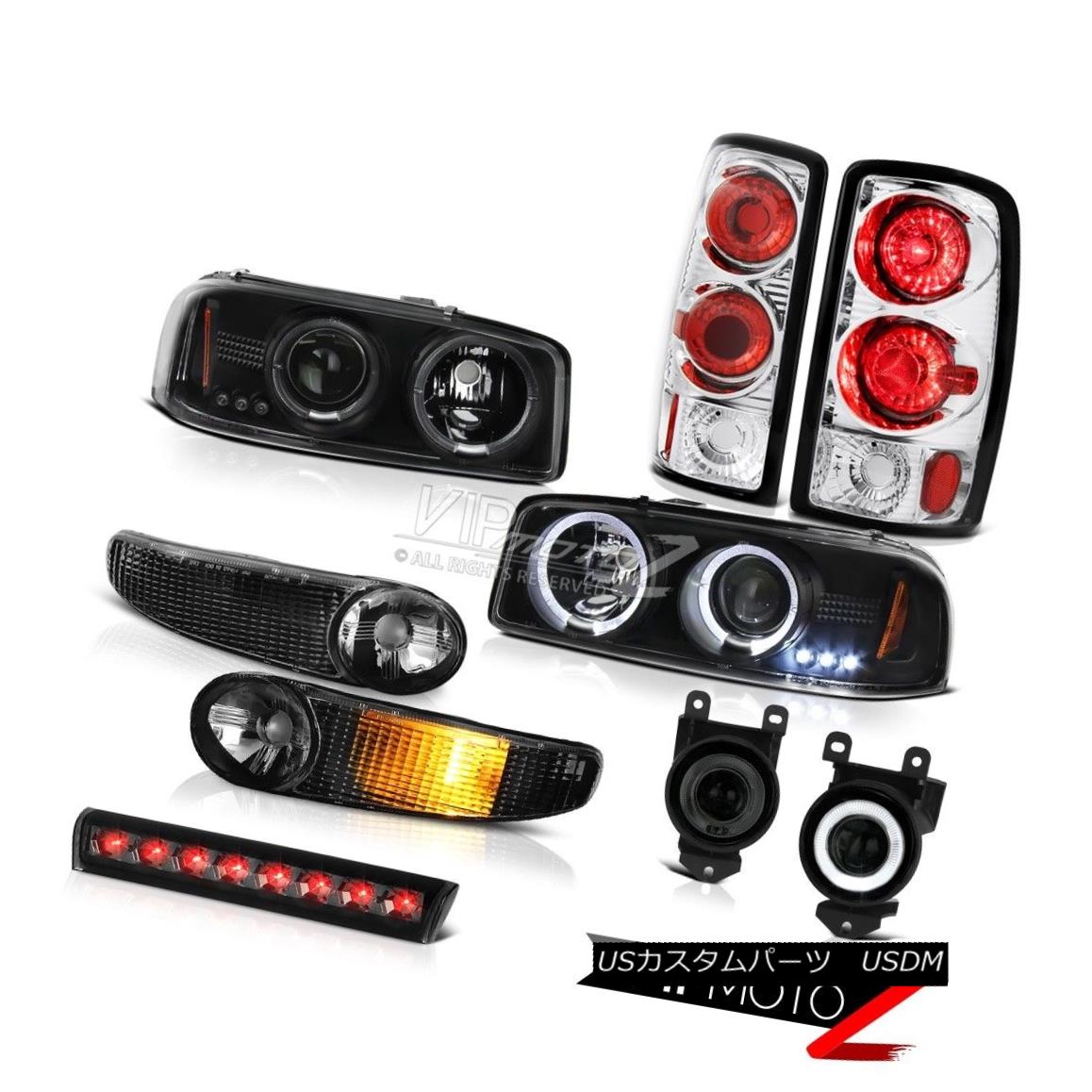 テールライト Halo Projector Headlights Bumper Altezza Brake Lamps Fog Roof LED 01-06 Yukon XL HaloプロジェクターヘッドライトバンパーAltezzaブレーキランプFog Roof LED 01-06 Yukon XL 【並行輸入品】