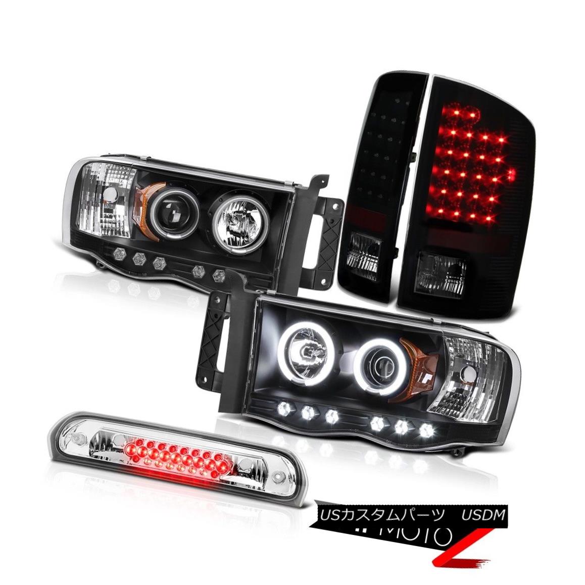 テールライト CCFL Headlights Sinister Tail Lights Euro Third Brake 2002-2005 Ram TurboDiesel CCFLヘッドライト不快テールライトユーロ第3ブレーキ2002-2005 Ram TurboDiesel 【並行輸入品】