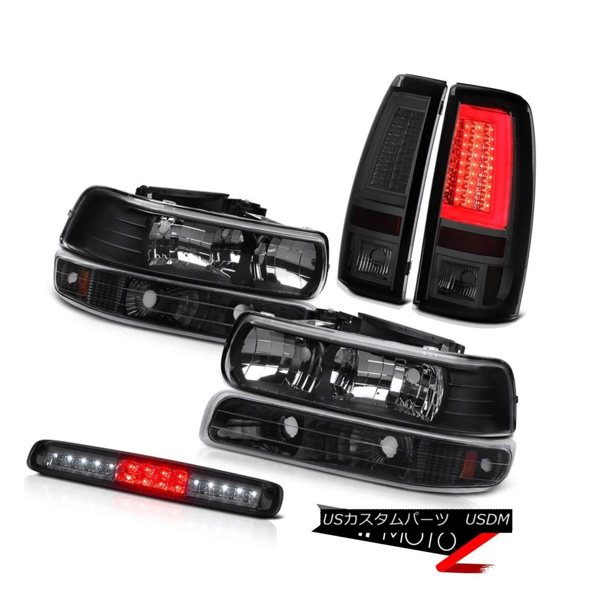 テールライト 1999-2002 Silverado LT Taillamps 3rd Brake Light Inky Black Signal Headlamps LED 1999-2002 Silverado LT Taillamps第3ブレーキライトインキブラックシグナルヘッドライトLED 【並行輸入品】 65,824円