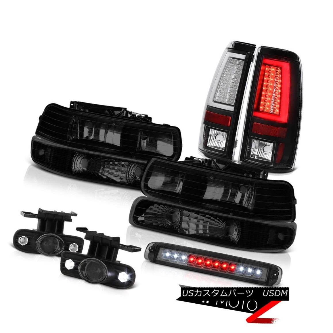 テールライト 1999-2002 Silverado LT Tail Brake Lights Headlamps Bumper Roof Lamp Foglamps LED 1999-2002 Silverado LTテールブレーキライトヘッドランプバンパールーフランプフォグランプLED 【並行輸入品】