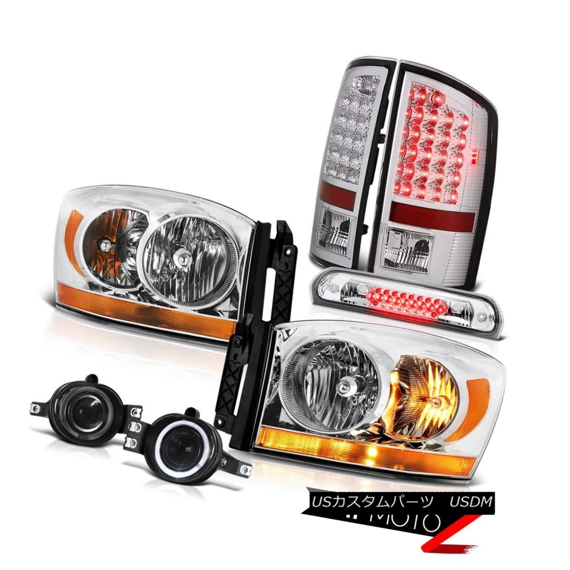 テールライト 2006 Ram 3.7L Headlamps Phantom Smoke Fog Lamps Roof Cab Lamp Tail Lights SMD 2006 Ram 3.7LヘッドランプファントムスモークフォグランプルーフキャブランプテールライトSMD 【並行輸入品】
