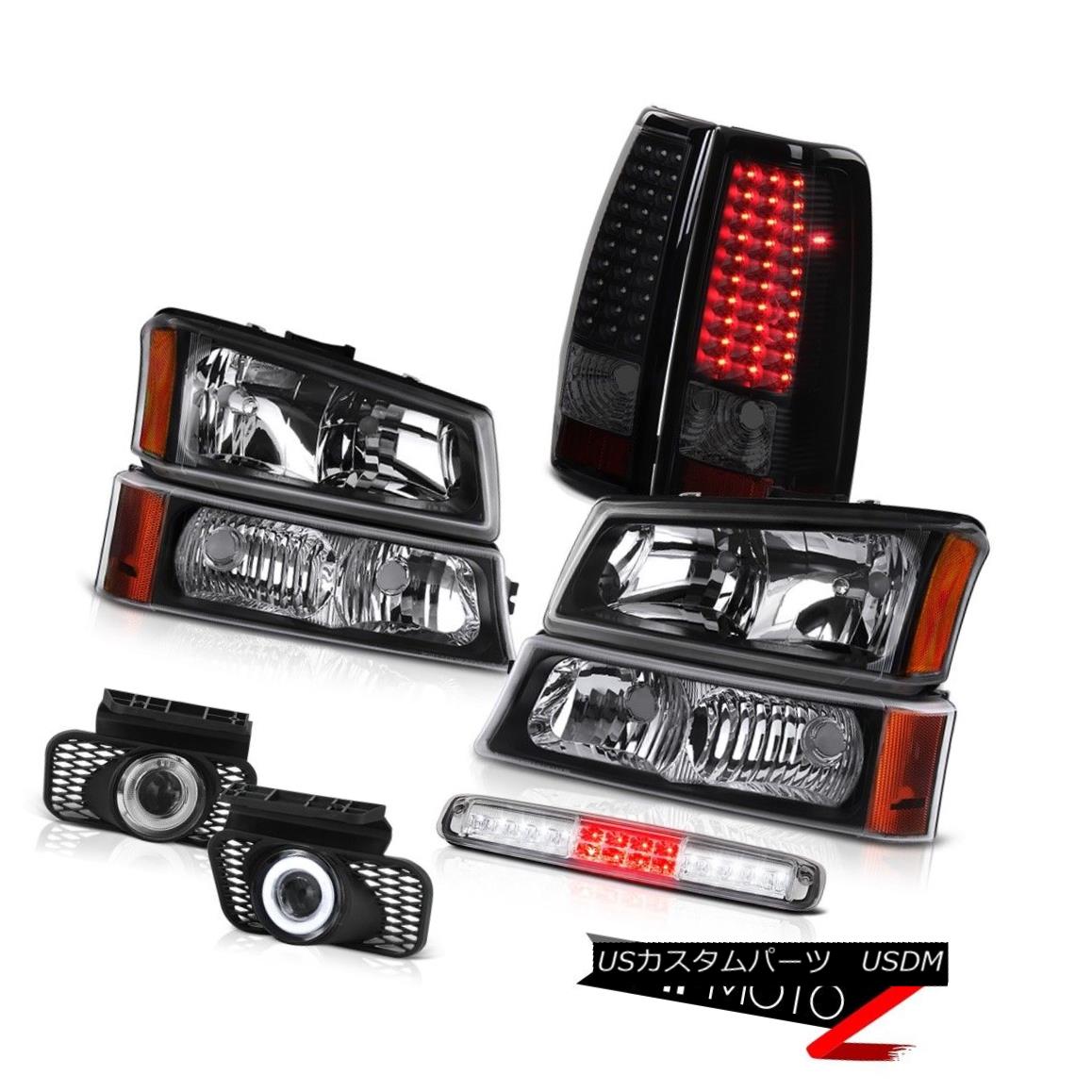 テールライト 2003-2006 Silverado Parking Lamp Roof Brake Headlights Fog Lamps Rear Lamps LED 2003-2006 Silverado駐車場ランプ屋根ブレーキヘッドライトフォグランプリアランズLED 【並行輸入品】