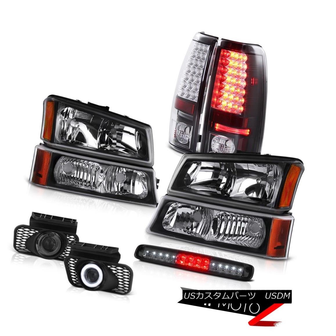 テールライト 2003-2006 Silverado Parking Lamp Roof Brake Headlights Fog Lights Tail Lights 2003-2006シルヴェーラドパーキングランプルーフブレーキヘッドライトフォグライトテールライト 【並行輸入品】