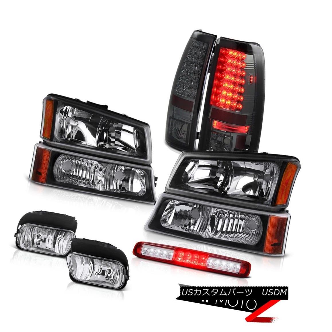 テールライト 03-06 Silverado Foglights Bumper Light High Stop Headlights Smokey Taillamps 03-06 Silveradoフォグライトバンパーライトハイストップヘッドライトスモークテールランプ 【並行輸入品】 64,917円