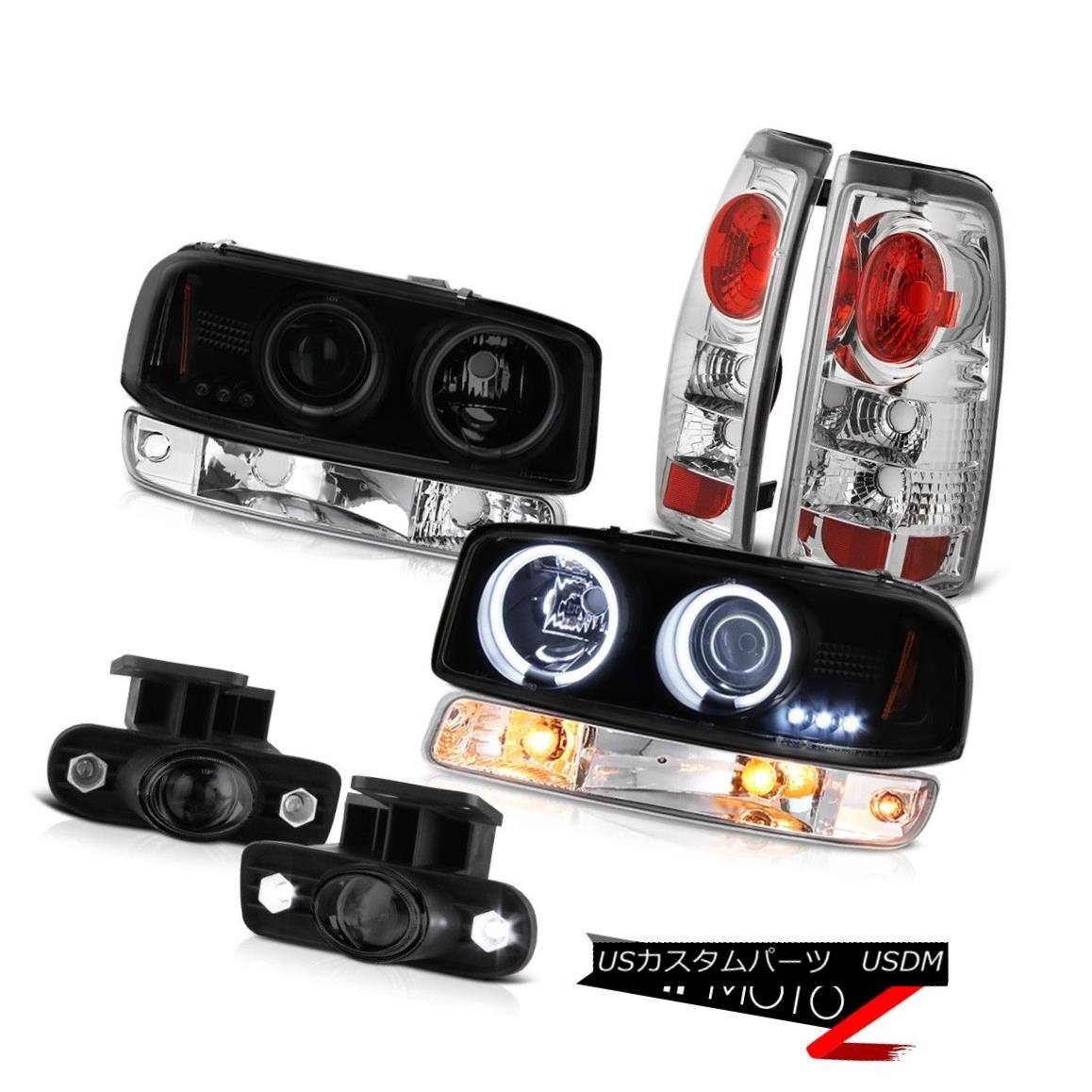 テールライト 99-02 Sierra WT Fog lamps taillights bumper light smoke tinted ccfl headlights 99-02シエラWTフォグランプテールライトバンパーライト煙がかったccflヘッドライト 【並行輸入品】