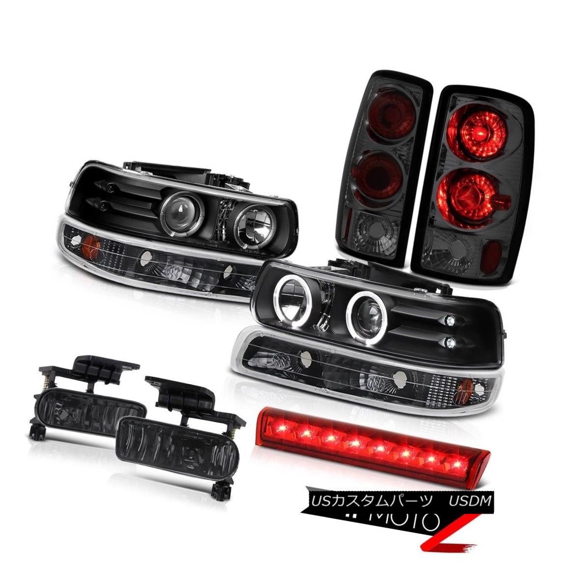 テールライト 00-06 Chevy Suburban LT Red high stop lamp fog lights tail turn signal Headlamps 00-06シボレー郊外LTレッドハイストップランプフォグライトテールターンシグナルヘッドランプ 【並行輸入品】