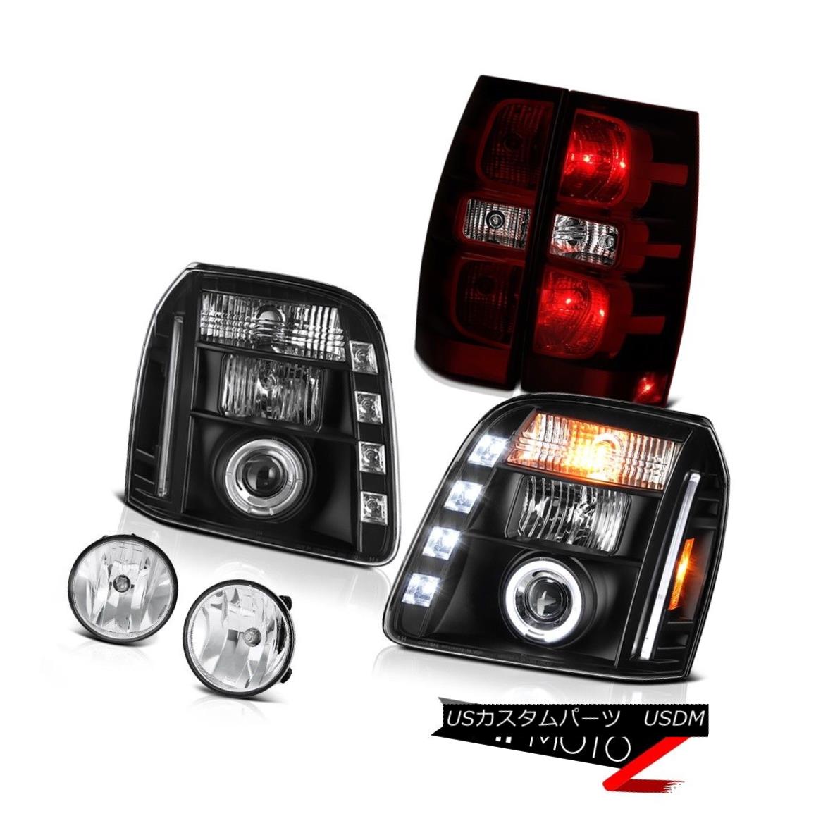 テールライト 2007-2014 GMC Yukon XL SLE Fog Lamps Tail Infinity Black Headlamps Replacement 2007-2014 GMC Yukon XL SLEフォグランプテールインフィニティブラックヘッドランプ交換 【並行輸入品】 65,824円