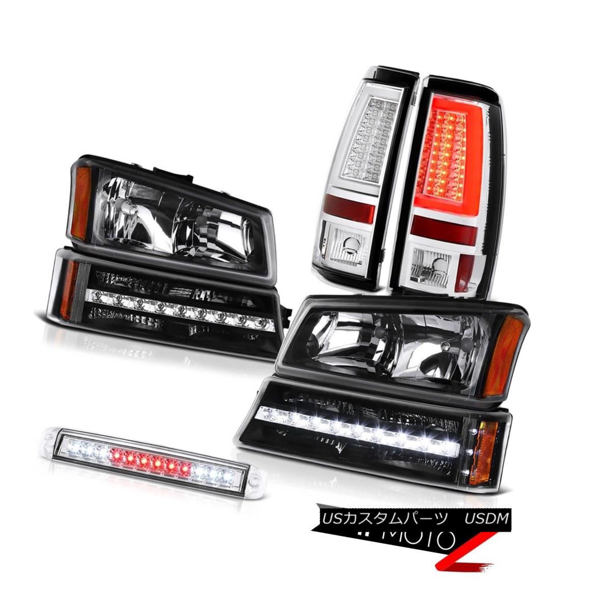 テールライト 2003-2006 Silverado 2500Hd Tail Lamps Roof Cab Light Headlights Parking Lamp LED 2003-2006シルバラード2500HdテールランプルーフキャブライトヘッドライトパーキングランプLED 【並行輸入品】