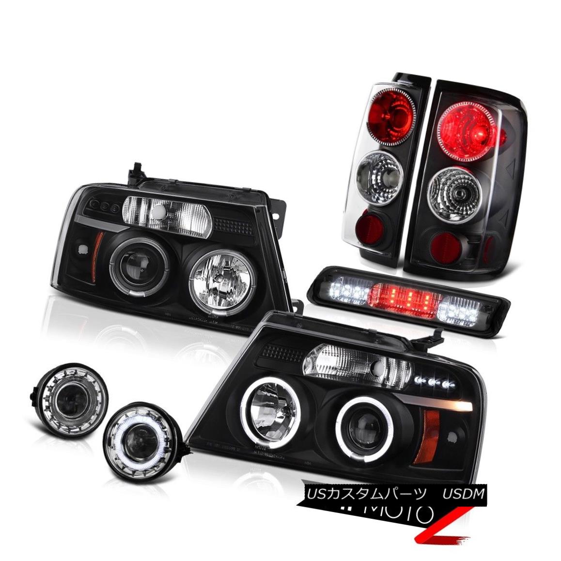 テールライト 06-08 Ford F150 FX4 Fog Lights Smoked Roof Brake Lamp Headlamps Tail Projector 06-08 Ford F150 FX4フォグライトスモークルーフブレーキランプヘッドランプテールプロジェクター 【並行輸入品】