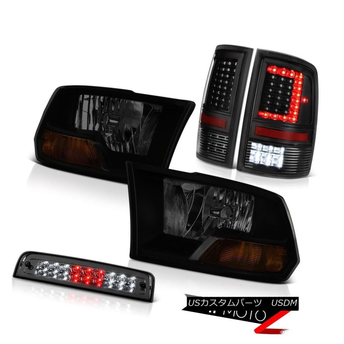 テールライト 09-16 17 18 Dodge RAM 1500 LED Tail Lights Brake Light Factory Style Head SET 09-16 17 18ダッジRAM 1500 LEDテールライトブレーキライト工場スタイルヘッドセット 【並行輸入品】