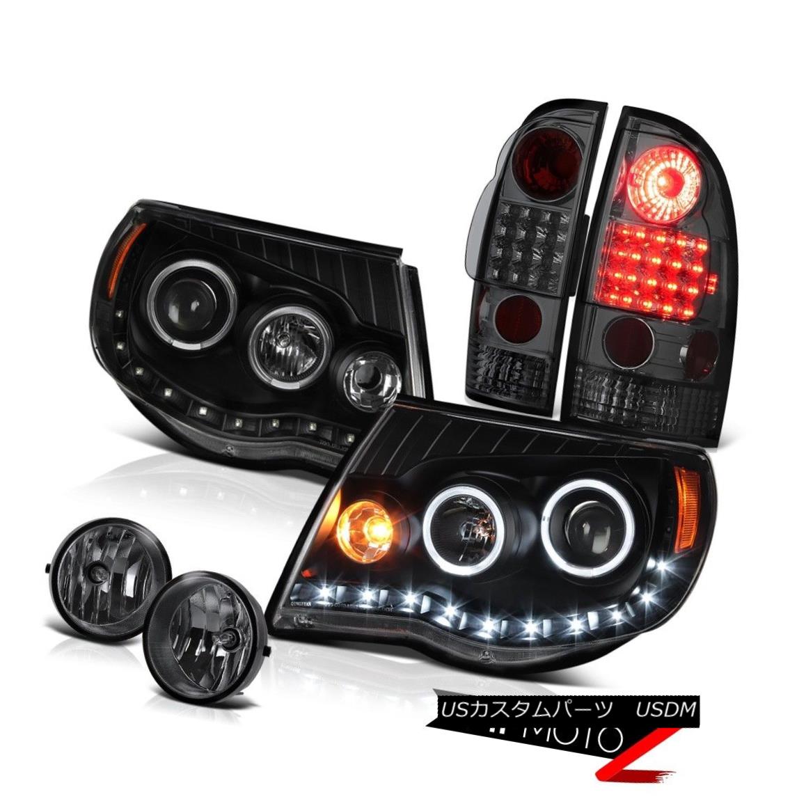 テールライト 05 06 07 08 09 10 11 Tacoma Trd Sport Projector Headlamps Smoked Fog Lamps Tail 05 06 07 08 09 10 11タコマTrdスポーツプロジェクターヘッドランプスモークフォグランプテール 【並行輸入品】