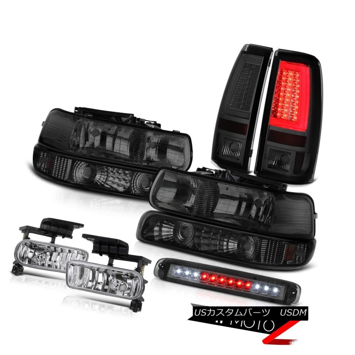 テールライト 99-02 Silverado 1500 Taillamps Roof Cargo Lamp Headlamps Bumper Foglights LED 99-02 Silverado 1500テールランプ屋根貨物ランプヘッドランプバンパーフォグライトLED 【並行輸入品】