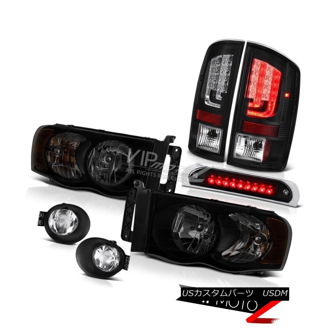 テールライト 02-05 Dodge Ram 2500 3500 5.7L Taillamps Fog Lamps 3RD Brake Light Headlights 02-05 Dodge Ram 2500 3500 5.7Lタイルランプフォグランプ3RDブレーキライトヘッドライト 【並行輸入品】