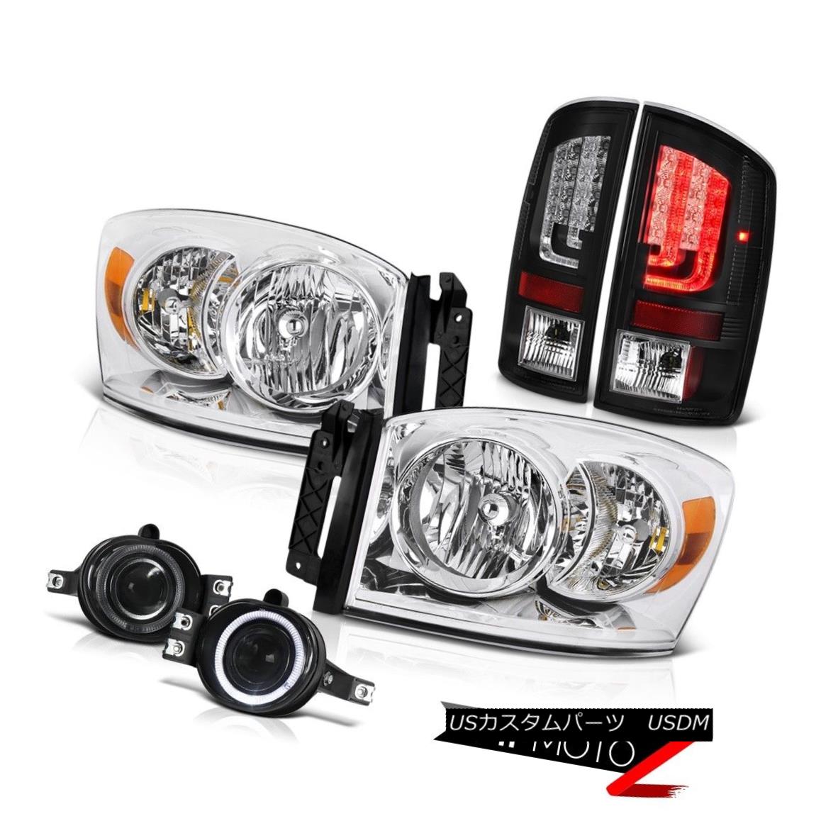 テールライト 2006 Ram 4.7L Raven Black Rear Brake Lights STerling Chrome Headlights Foglights 2006 Ram 4.7L Raven BlackリアブレーキライトSterling ChromeヘッドライトFoglights 【並行輸入品】