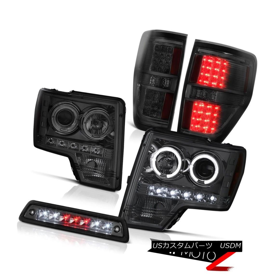 テールライト 09 10 11 12 13 14 F150 PLATINUM Smoked roof brake lamp tail lamps Headlights SMD 09 10 11 12 13 14 F150 PLATINUMスモークルーフブレーキランプテールランプヘッドライトSMD 【並行輸入品】