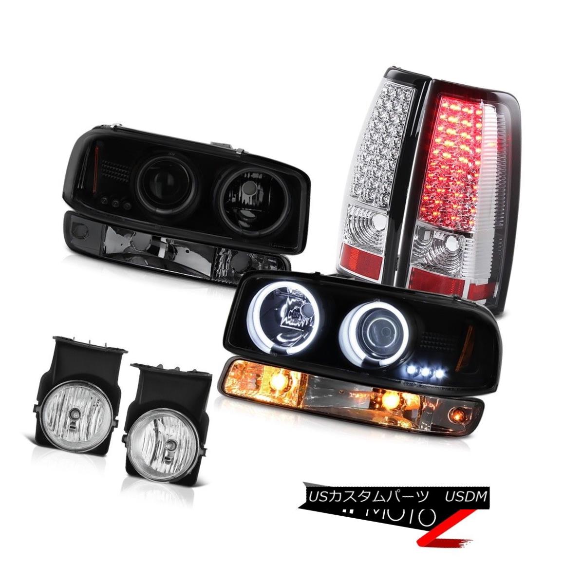 テールライト 03-06 Sierra 6.6L Foglamps taillamps phantom smoke parking light headlamps LED 03-06シエラ6.6Lフォグランプテールランプファントム煙の駐車ライトヘッドランプLED 【並行輸入品】