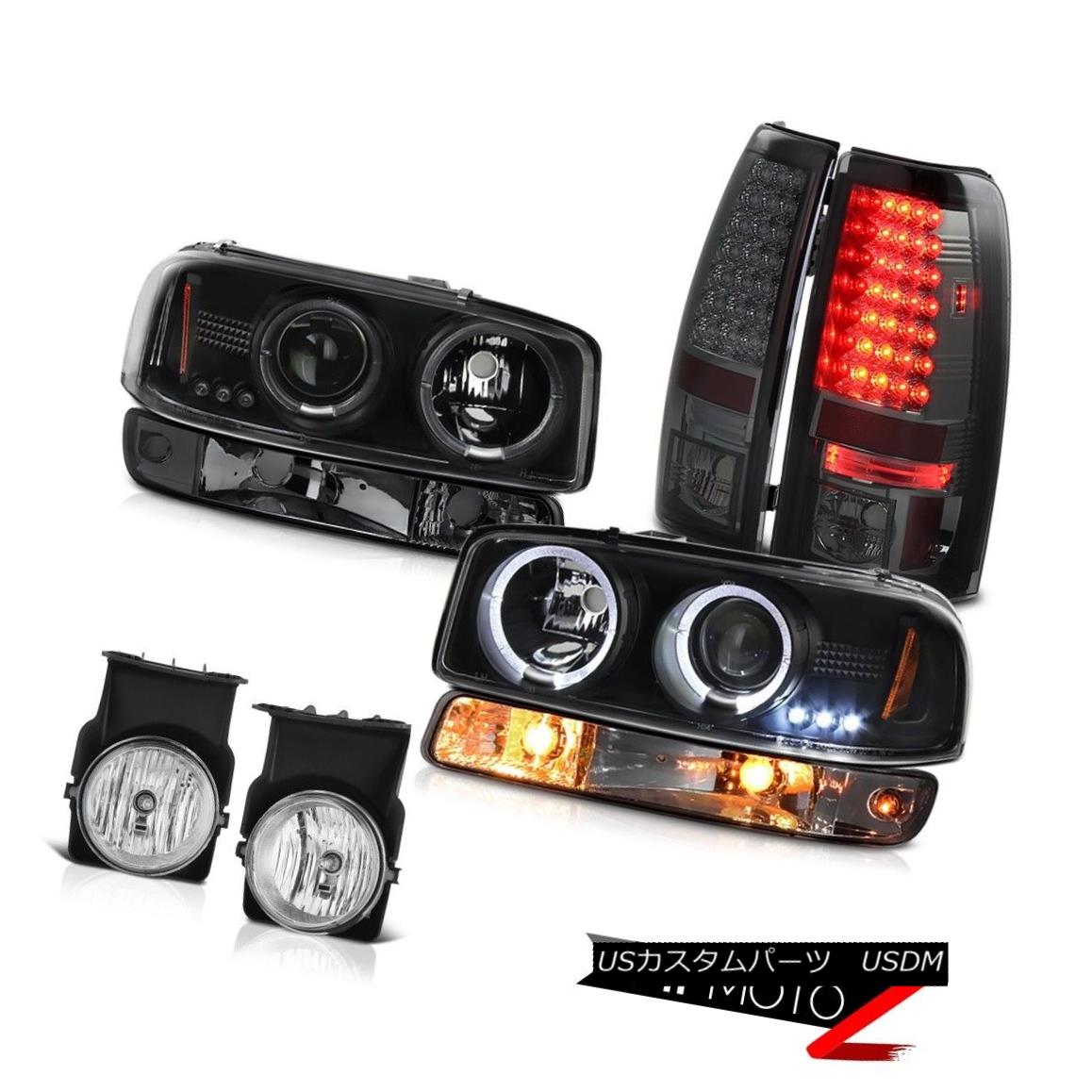 テールライト 03-06 Sierra 1500 Euro clear fog lamps smd tail brake signal lamp Headlamps LED 03-06 Sierra 1500 EuroクリアフォグランプsmdテールブレーキシグナルランプヘッドランプLED 【並行輸入品】